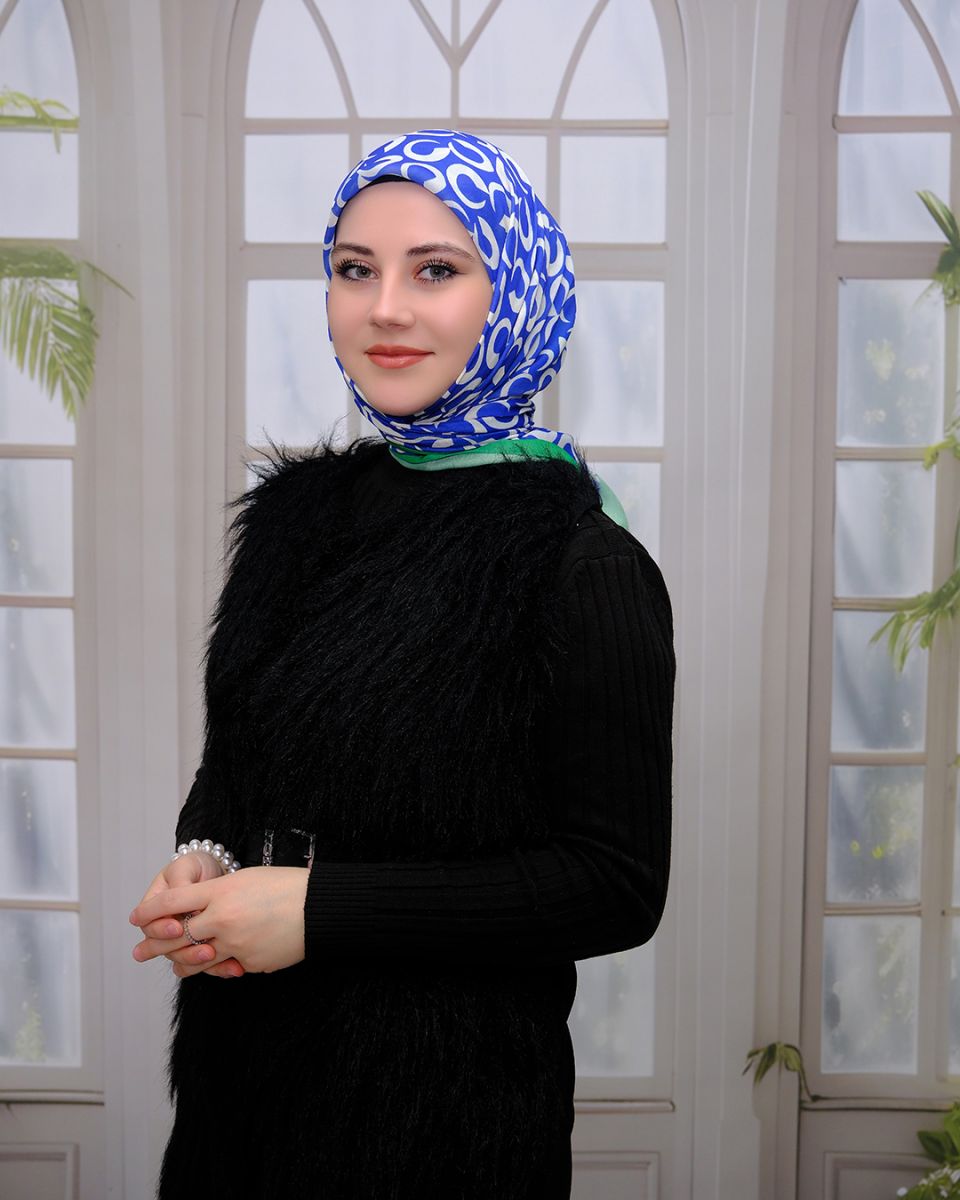 Pamuk İpek Eşarp - Benetton