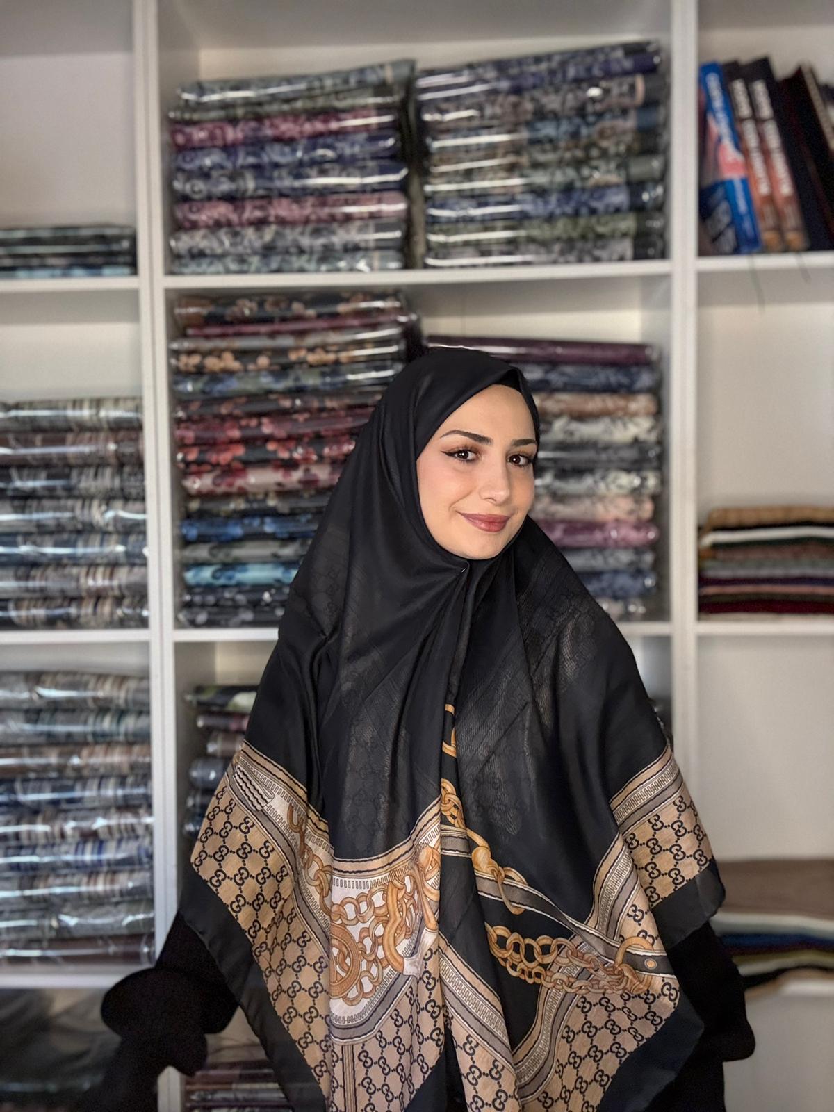 Büyük Boy Pamuklu 140x140 Eşarp