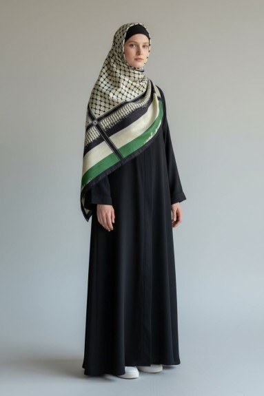  - Büyük Boy Pamuklu 95 x 195 Şal Özgürlük Dokusu