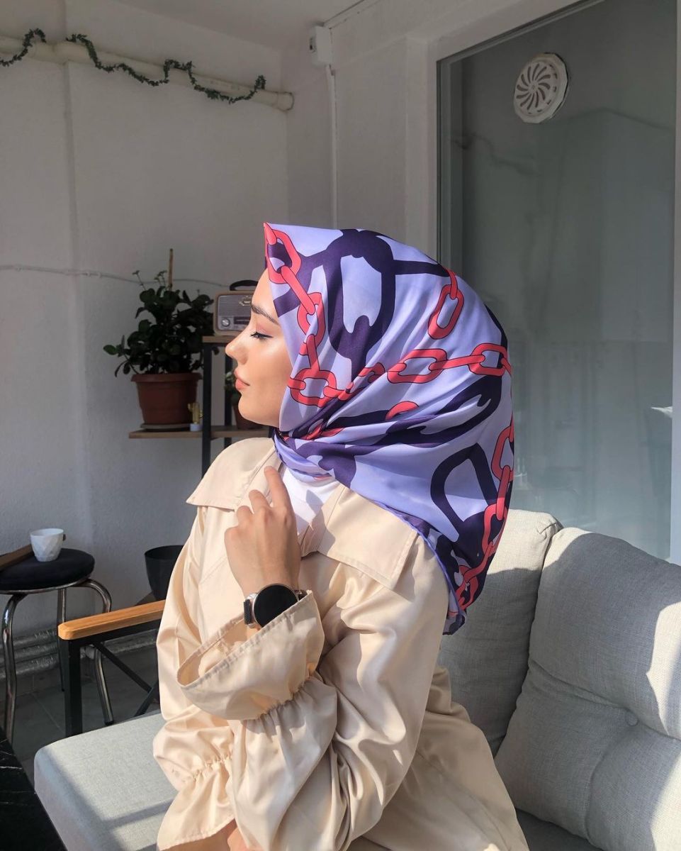 Nurgül'ün Tercihi Rayon Eşarp - Lila