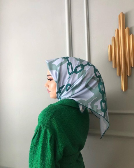 Nurgül'ün Tercihi Rayon Eşarp - Mint - Thumbnail