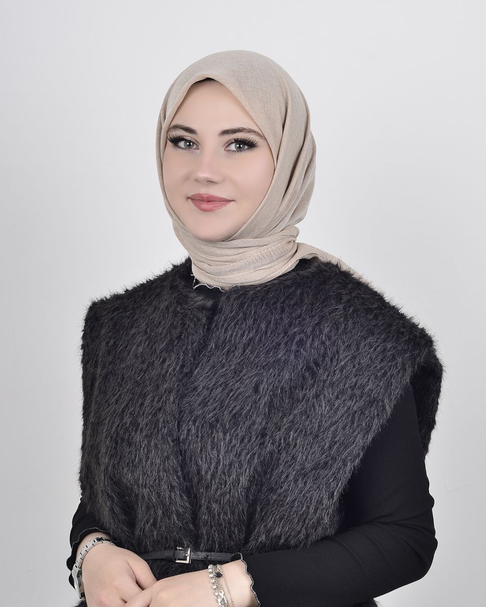 Düz Pamuk Eşarp Taş