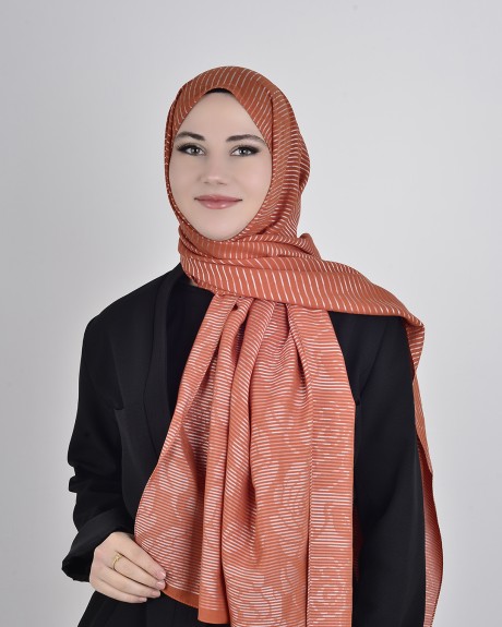  - Floş Viskon Şal Taba