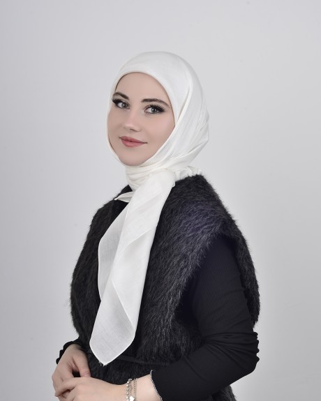  - Hayal Abiye Eşarp Ekru