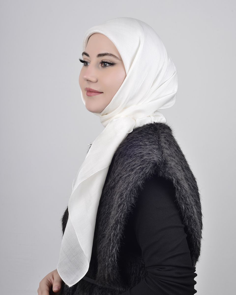 Hayal Abiye Eşarp Ekru