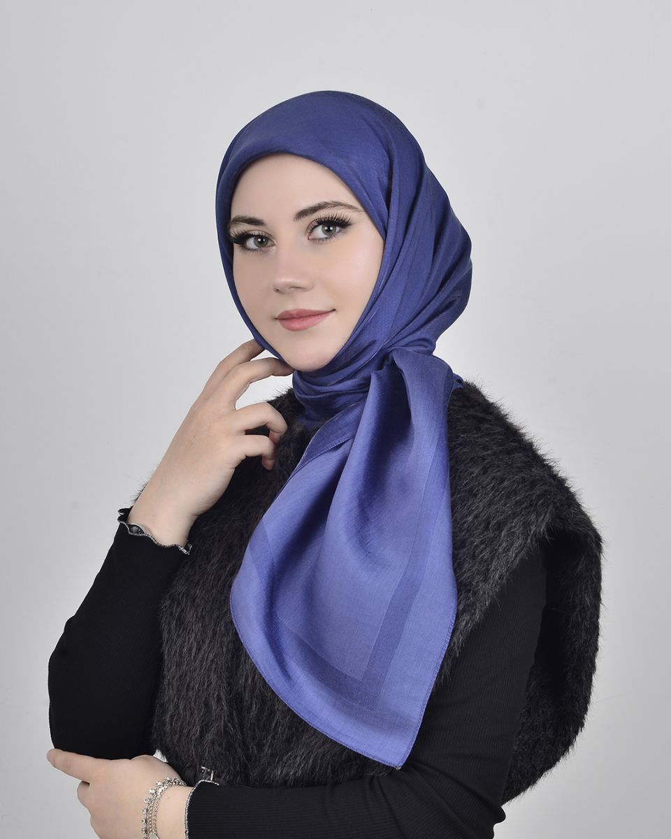 Hayal Abiye Eşarp İndigo