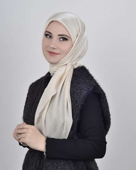  - Hayal Abiye Eşarp Krem