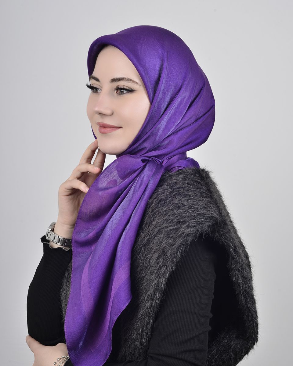 Hayal Abiye Eşarp Mor