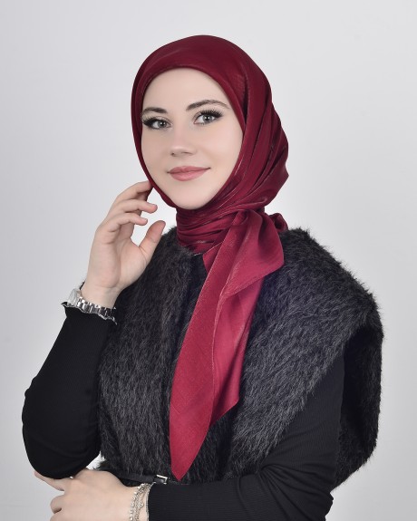  - Hayal Abiye Eşarp Vişne