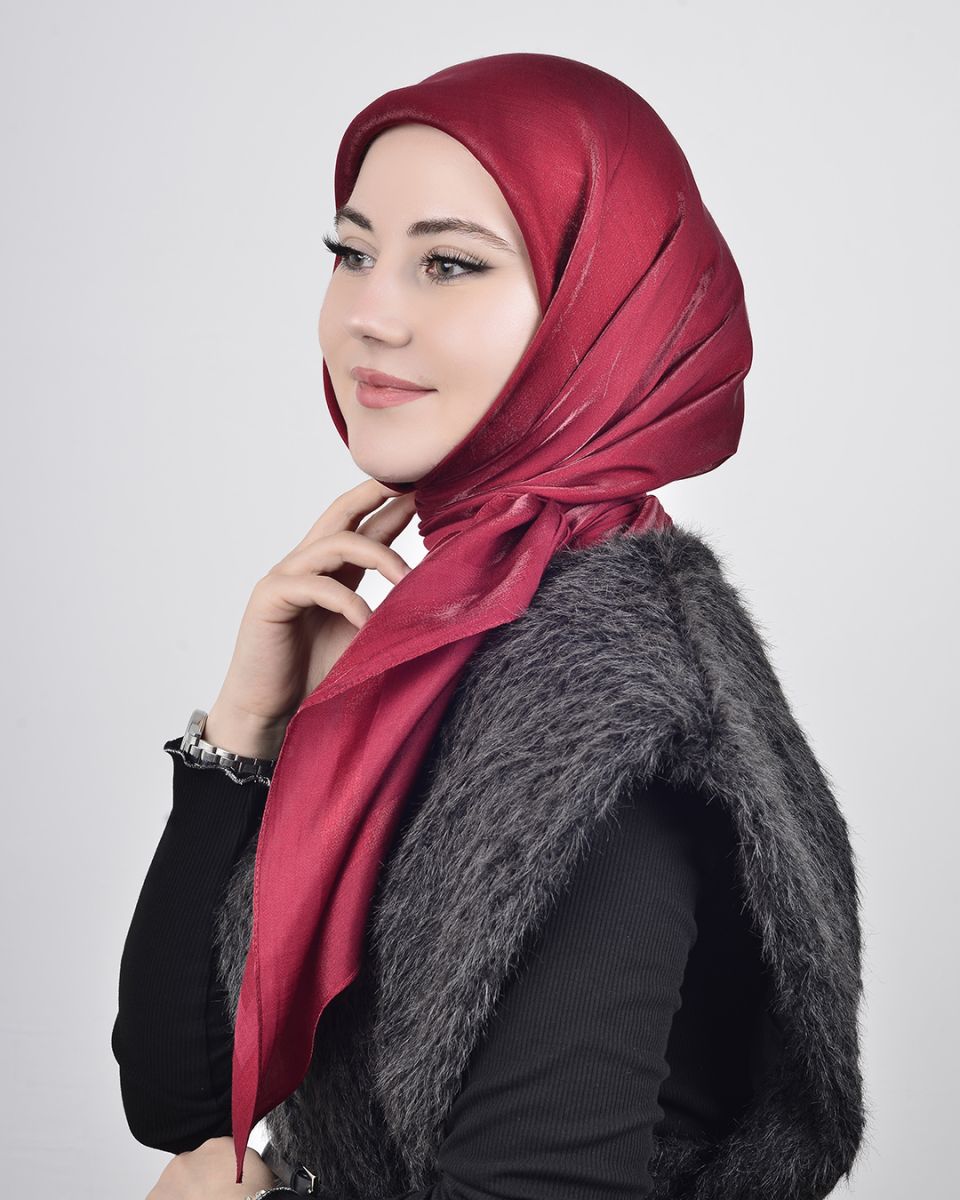 Hayal Abiye Eşarp Vişne