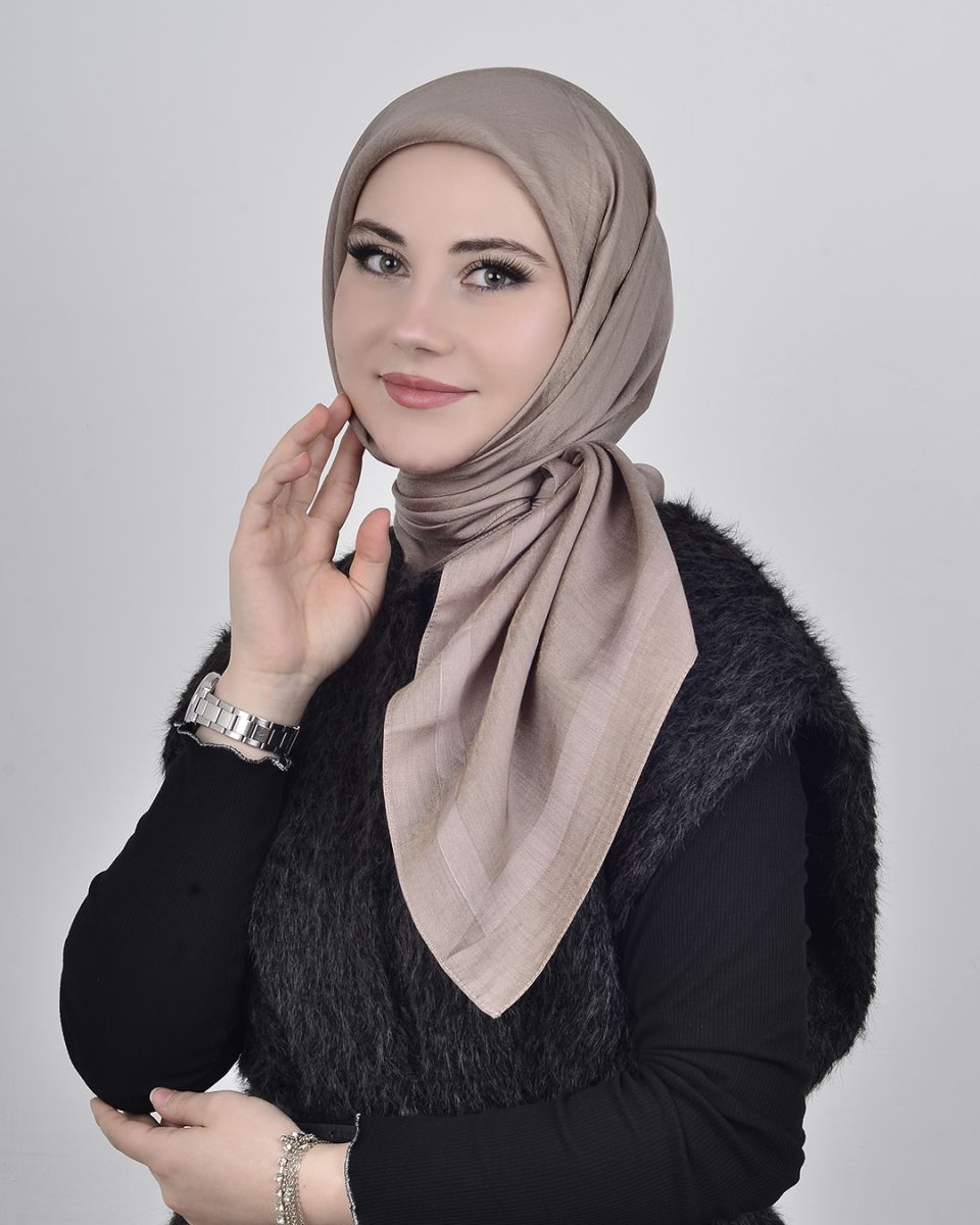 Hayal Abiye Eşarp Vizon