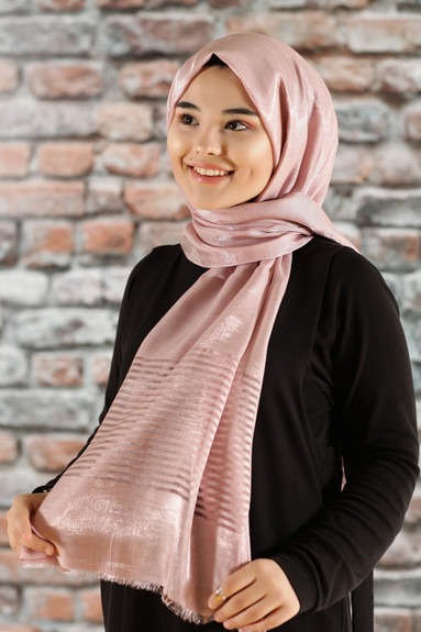 zenipek - Hayal Abiye Şal - Pudra