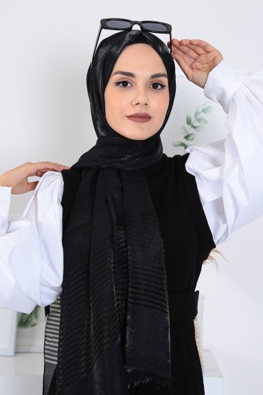 zenipek - Hayal Abiye Şal - Siyah