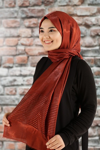 zenipek - Hayal Abiye Şal - Taba