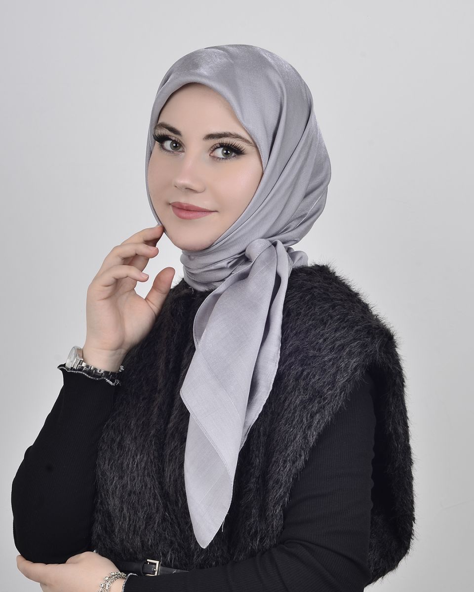 Hayal Abiye Eşarp Gri