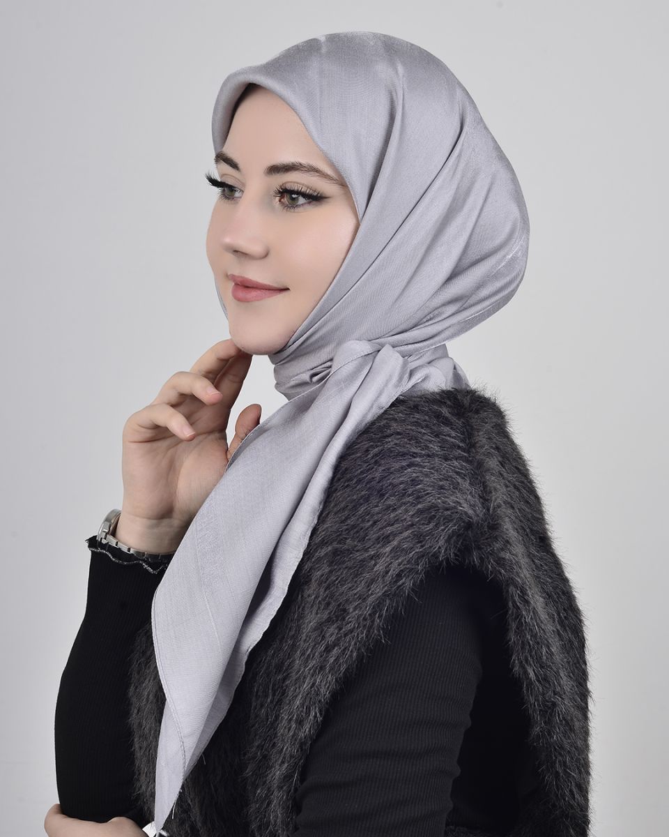 Hayal Abiye Eşarp Gri