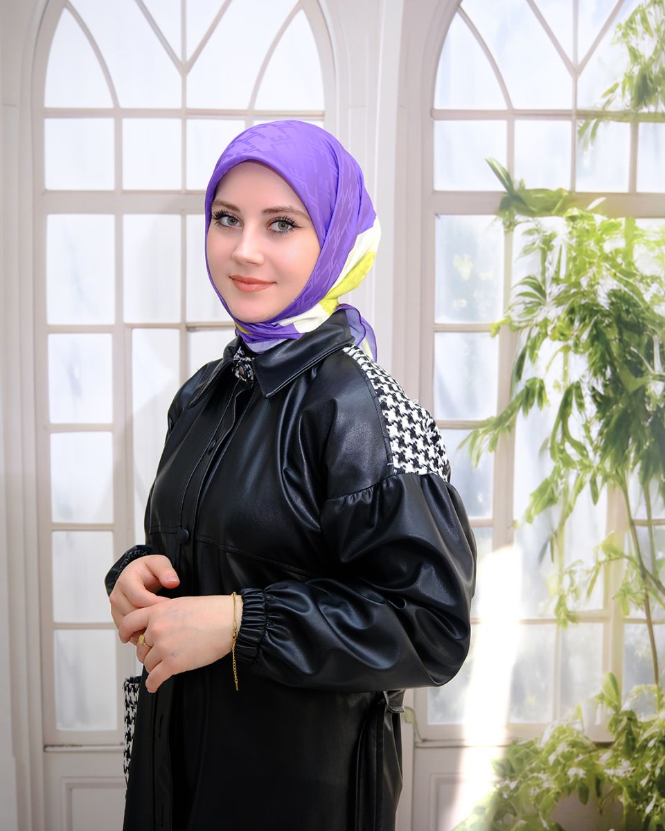 İpeksi Jakar Eşarp - Lila