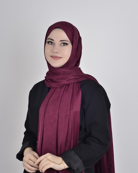  - İpeksi Jakar Şal Bordo