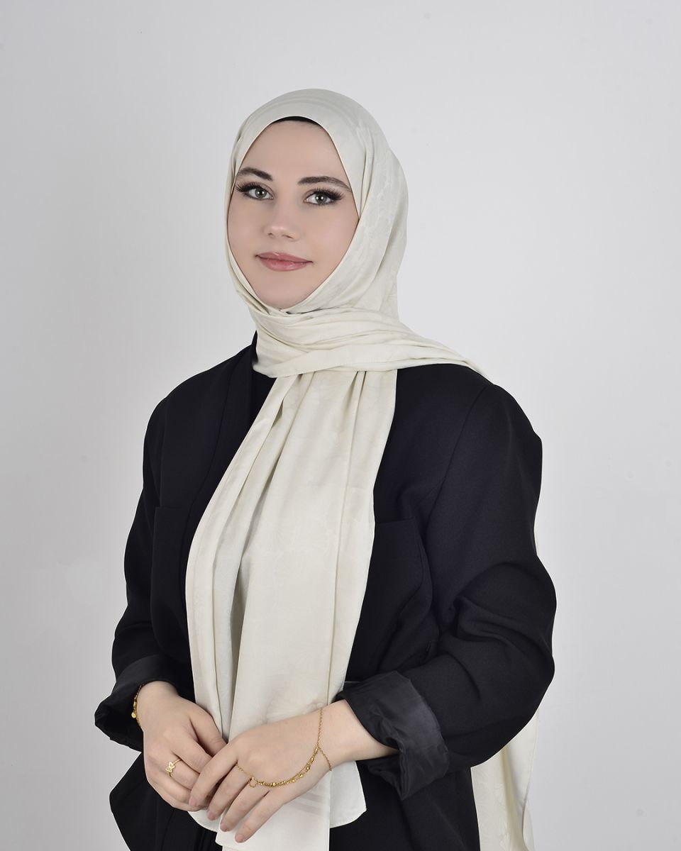 İpeksi Jakar Şal Ekru