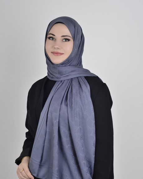  - İpeksi Jakar Şal Füme