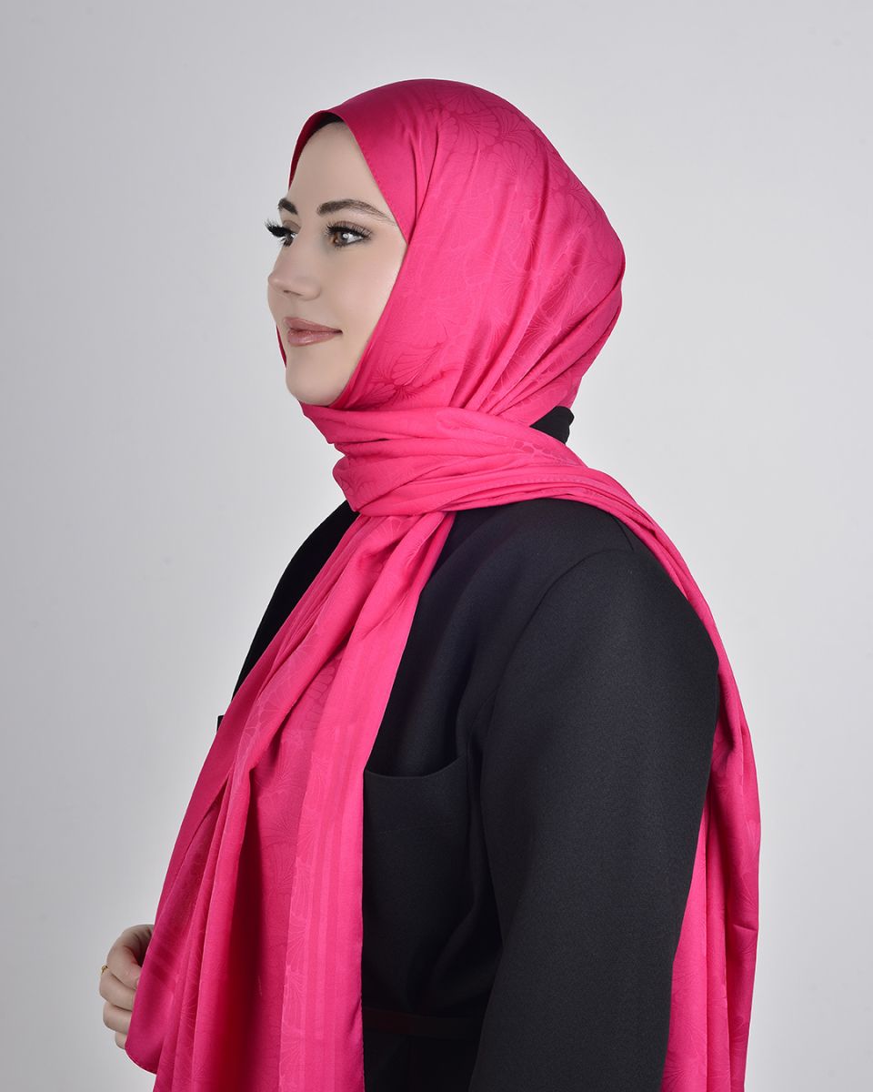 İpeksi Jakar Şal Fuşya