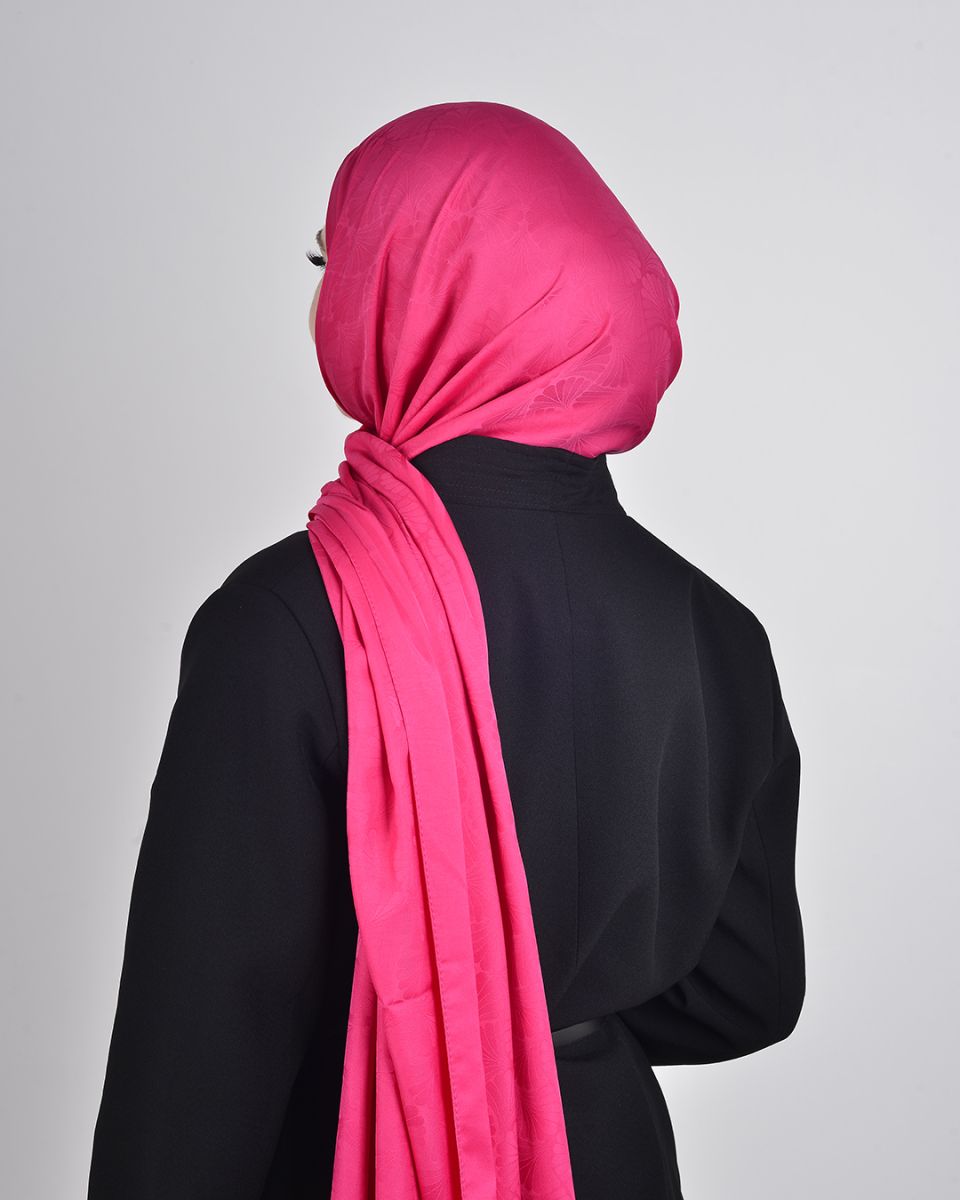 İpeksi Jakar Şal Fuşya