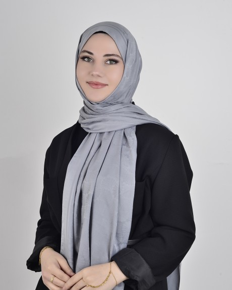  - İpeksi Jakar Şal Gri
