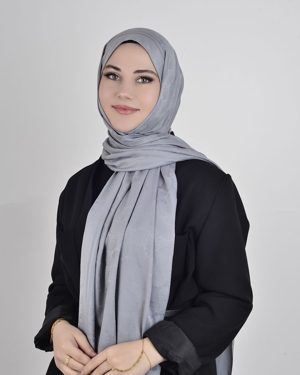 İpeksi Jakar Şal Gri