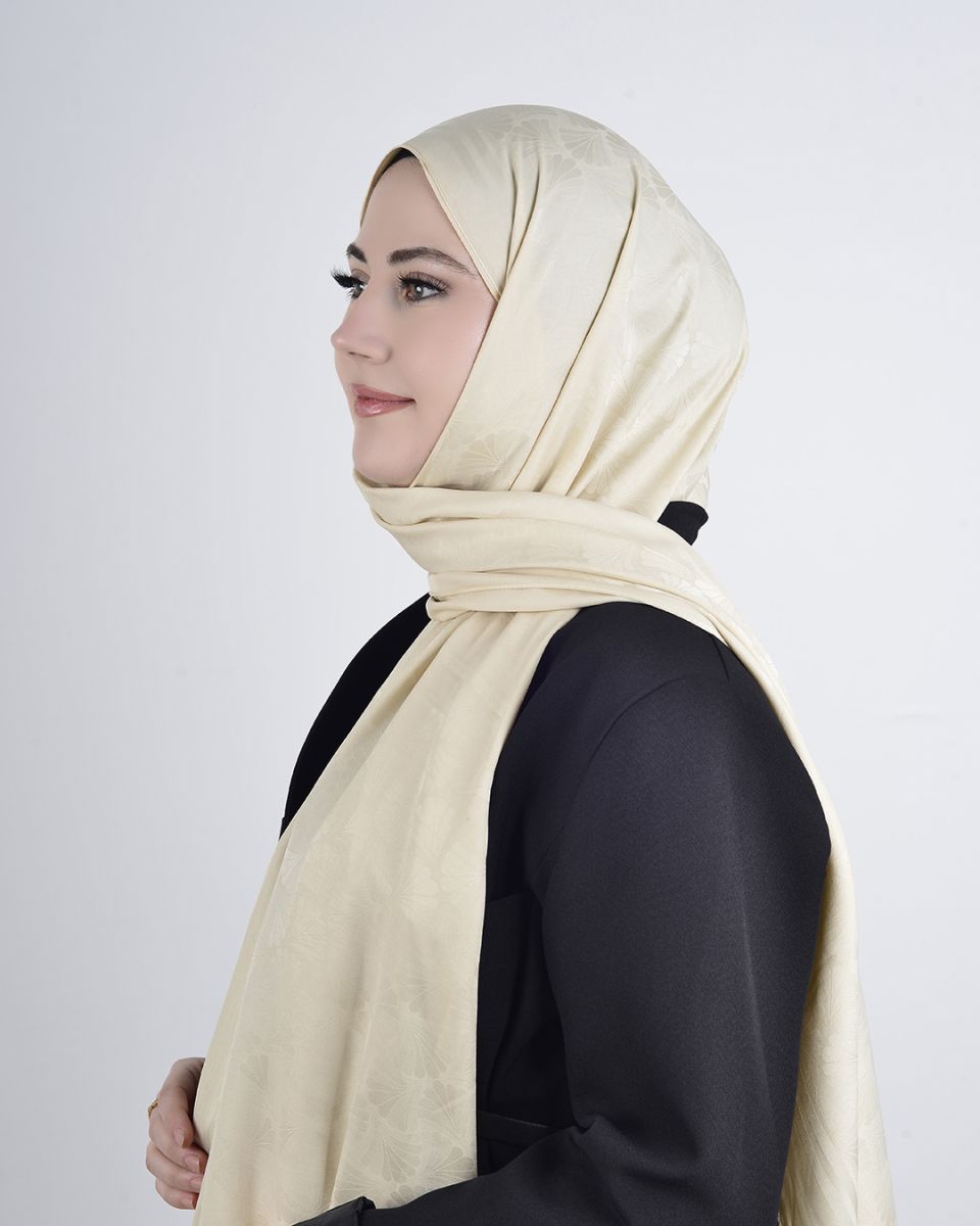 İpeksi Jakar Şal Krem