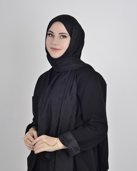  - İpeksi Jakar Şal Siyah