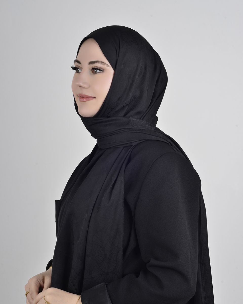 İpeksi Jakar Şal Siyah