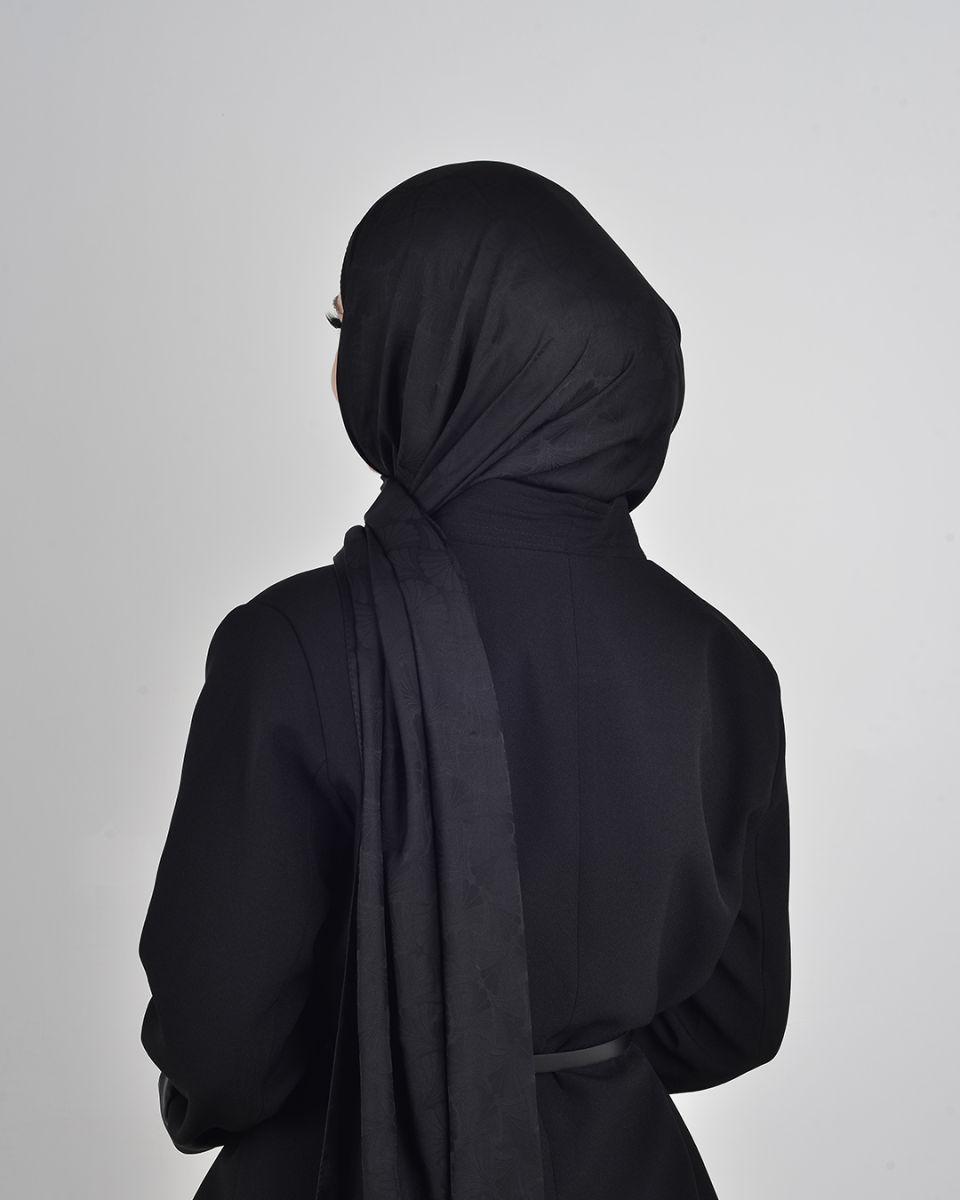 İpeksi Jakar Şal Siyah