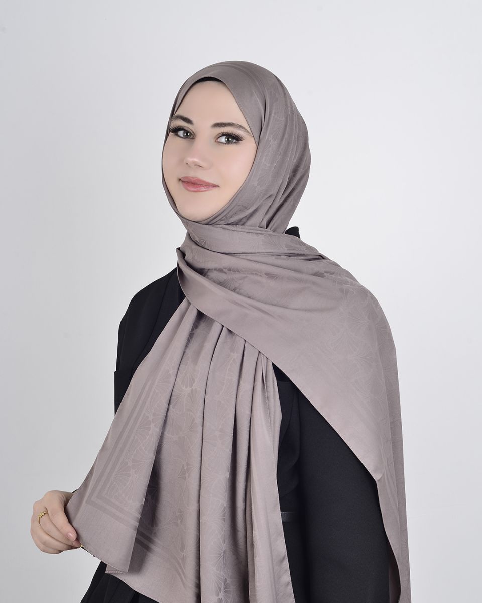 İpeksi Jakar Şal Vizon