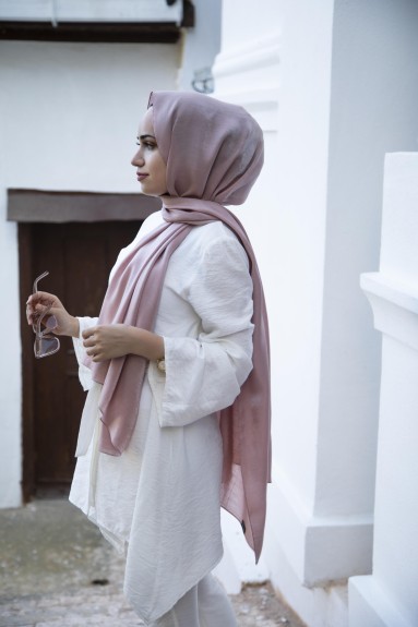 zenipek - Janjan Abiye Şal - Gül Pembe