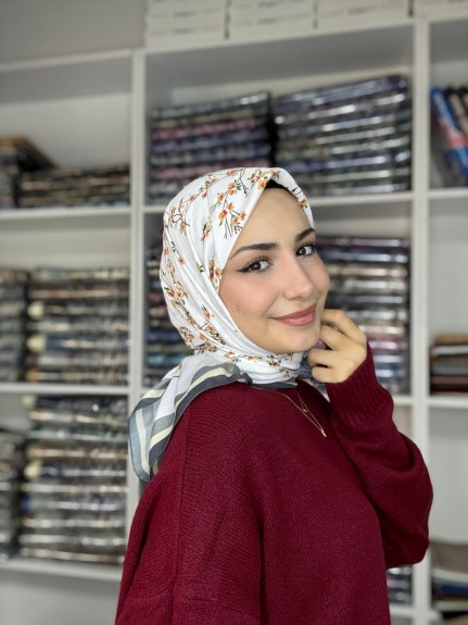  - Kraş Eşarp Hardal