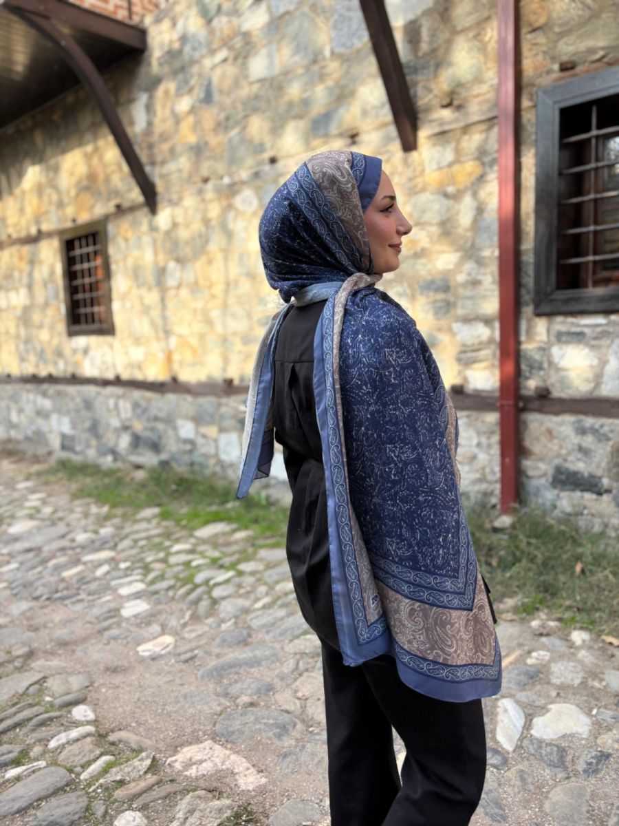 Marrakech Şal Mavi Vizon