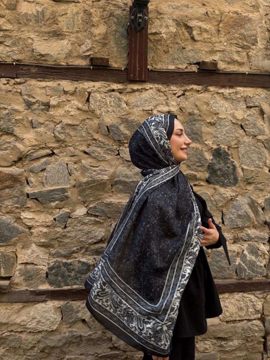 Marrakech Şal Siyah