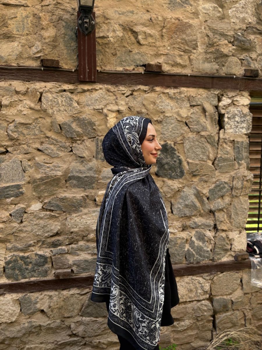 Marrakech Şal Siyah