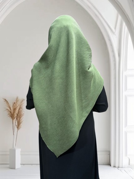  - Mio Caz 120cm x 120cm Eşarp - Haki