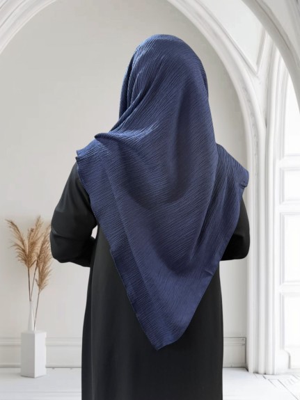  - Mio Caz 120cm x 120cm Eşarp - Lacivert