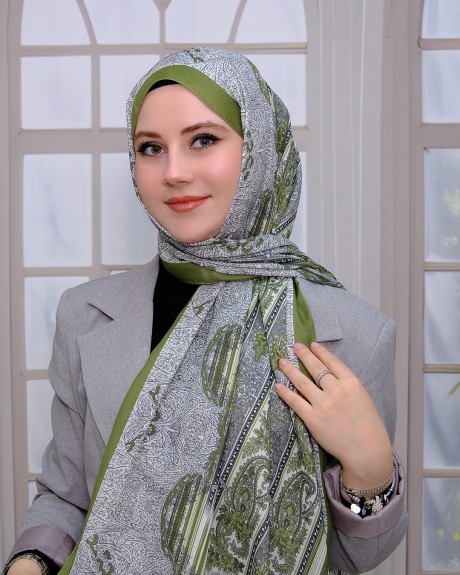  - Nuit Desen Şal Mint