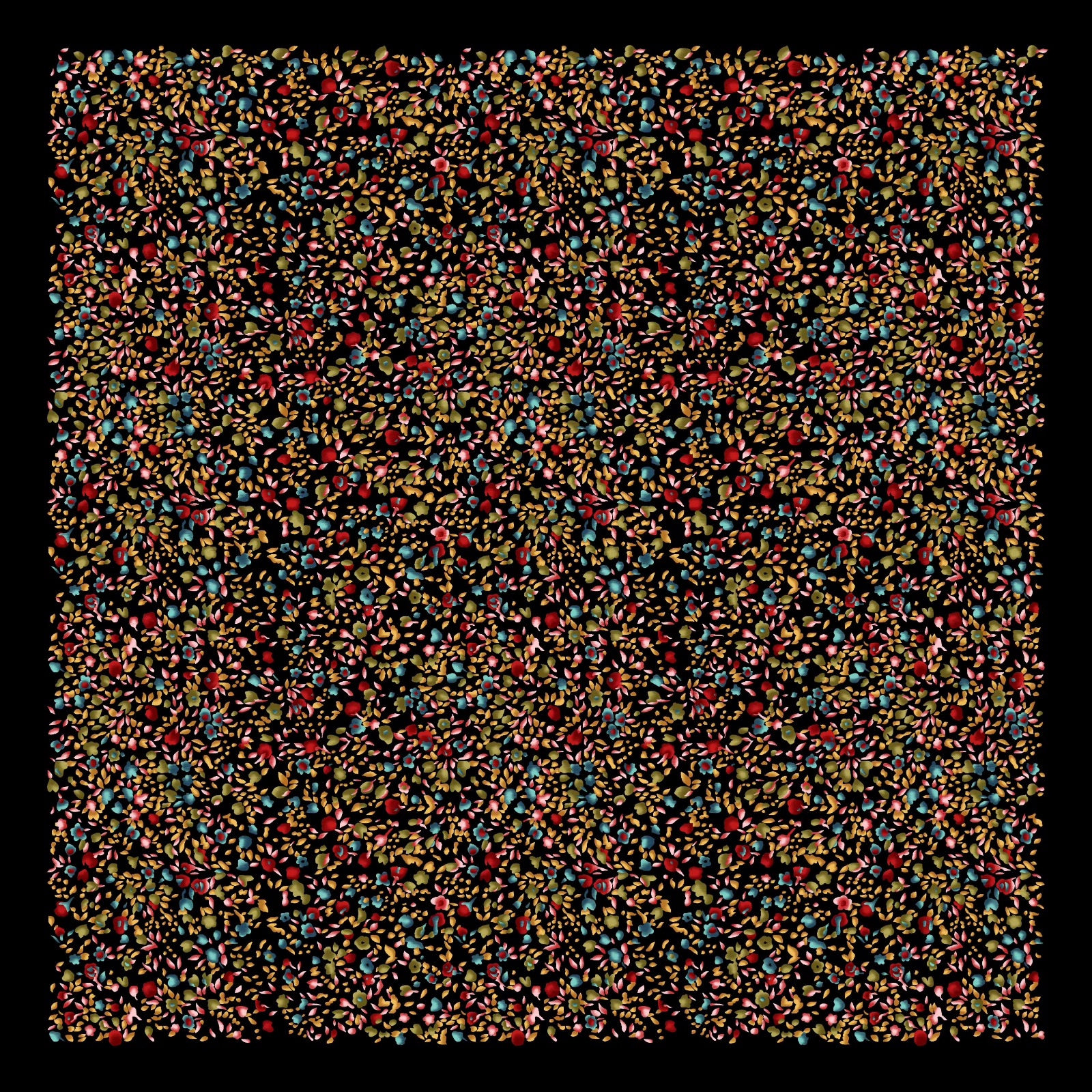 Pamuklu 140cm X 140cm Şal Eşarp - Siyah