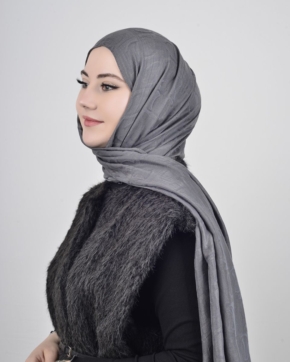 Ramy Pamuk Şal Antrasit