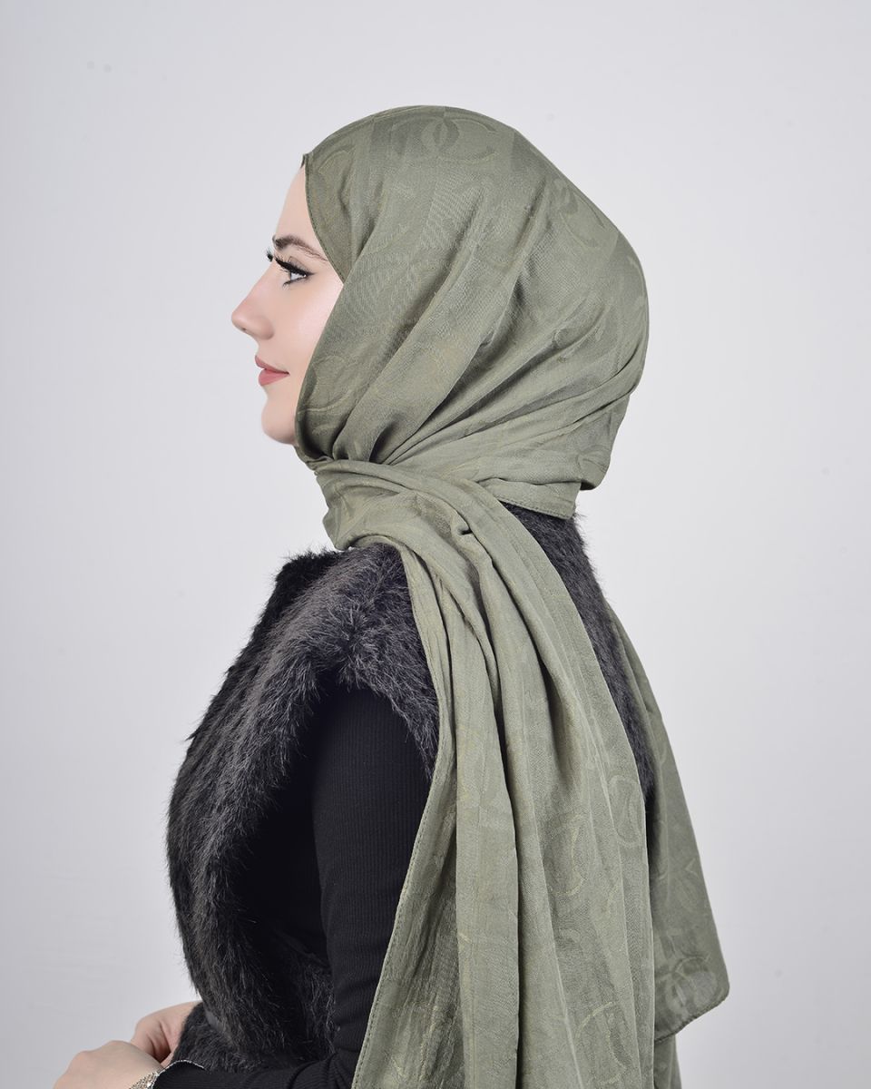 Ramy Pamuk Şal Çağla Yeşili