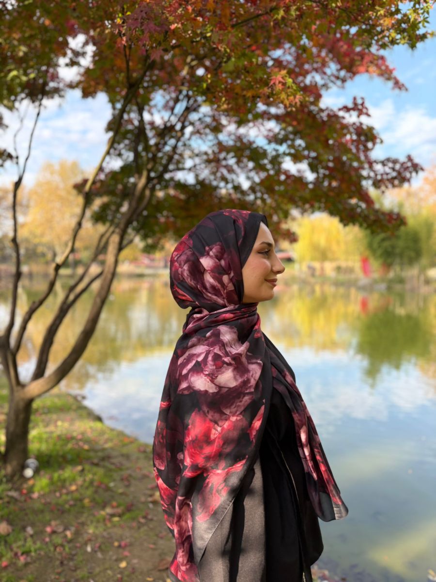 Rossel Şal Kırmızı