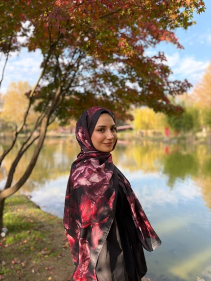  - Rossel Şal Kırmızı