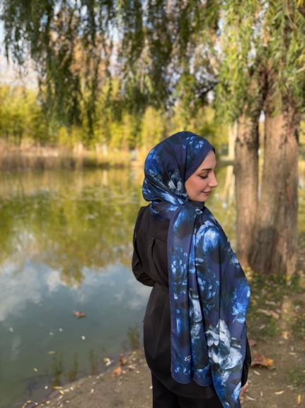  - Rossel Şal Lacivert